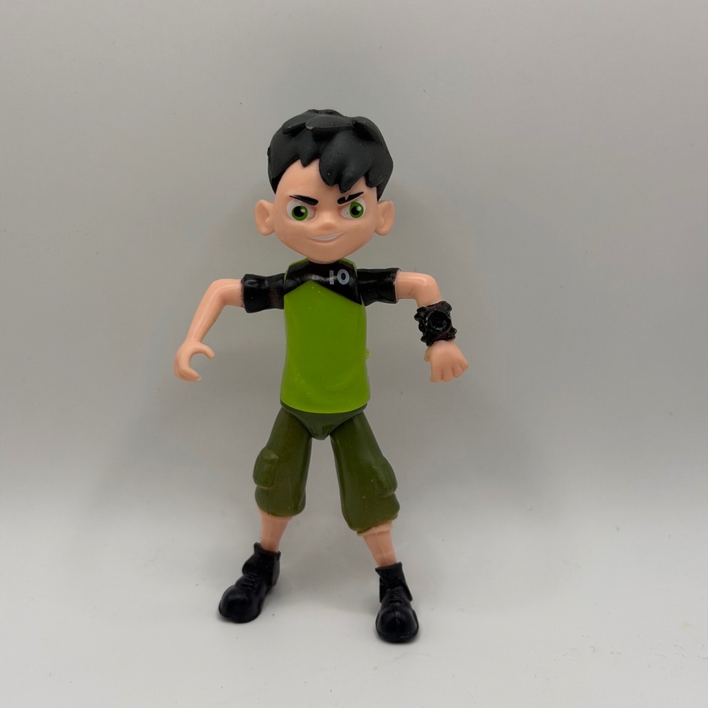 Ben 10 Ben Tennyson Action Figure Green Shirt Omnitrix 4 Inch Cartoon Network